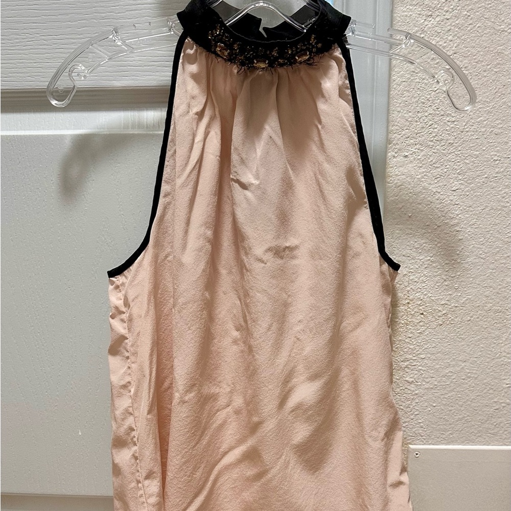 Juicy Couture Pink and Black Tank Top